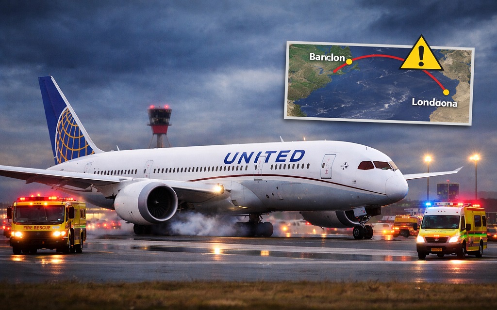 United Airlines UA770 Emergency Diversion Report